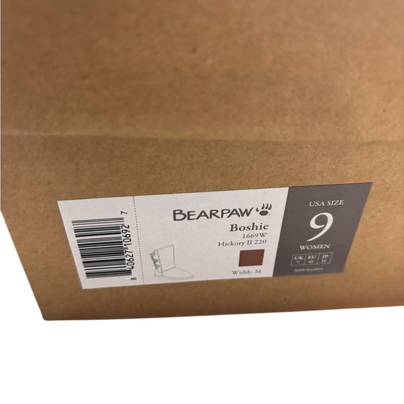 Bearpaw Boshie Women's Winter Boots Tan Size 9 - Picture 4 of 4